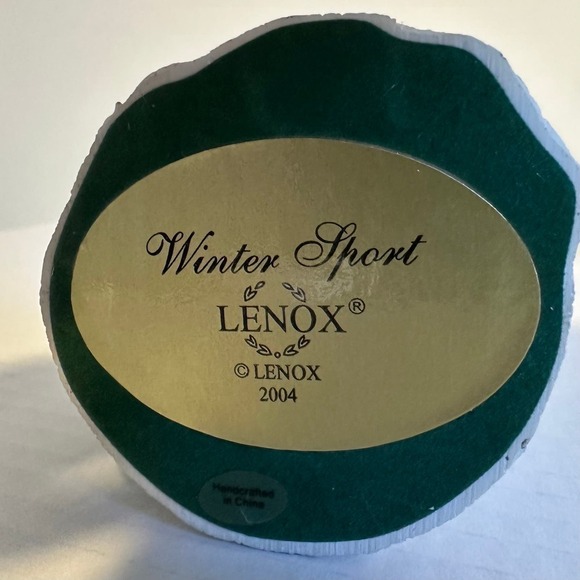 Lenox Collection "Winter Sport" Pencil Snowman 2004 - Picture 8 of 9